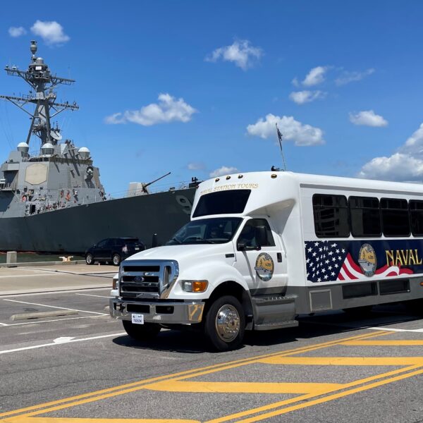 Naval Station Norfolk bus tours. 