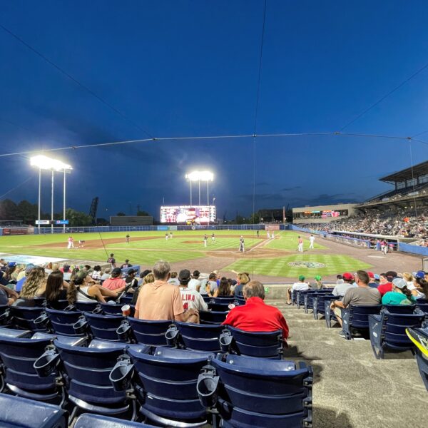 Norfolk Tides night game. 